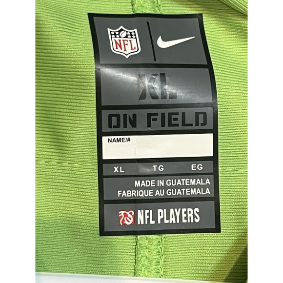 Nike Seattle Seahawks, On Field, Stitched #3 Russel Wilson Jersey, Size XL NFL - Picture 4 of 9